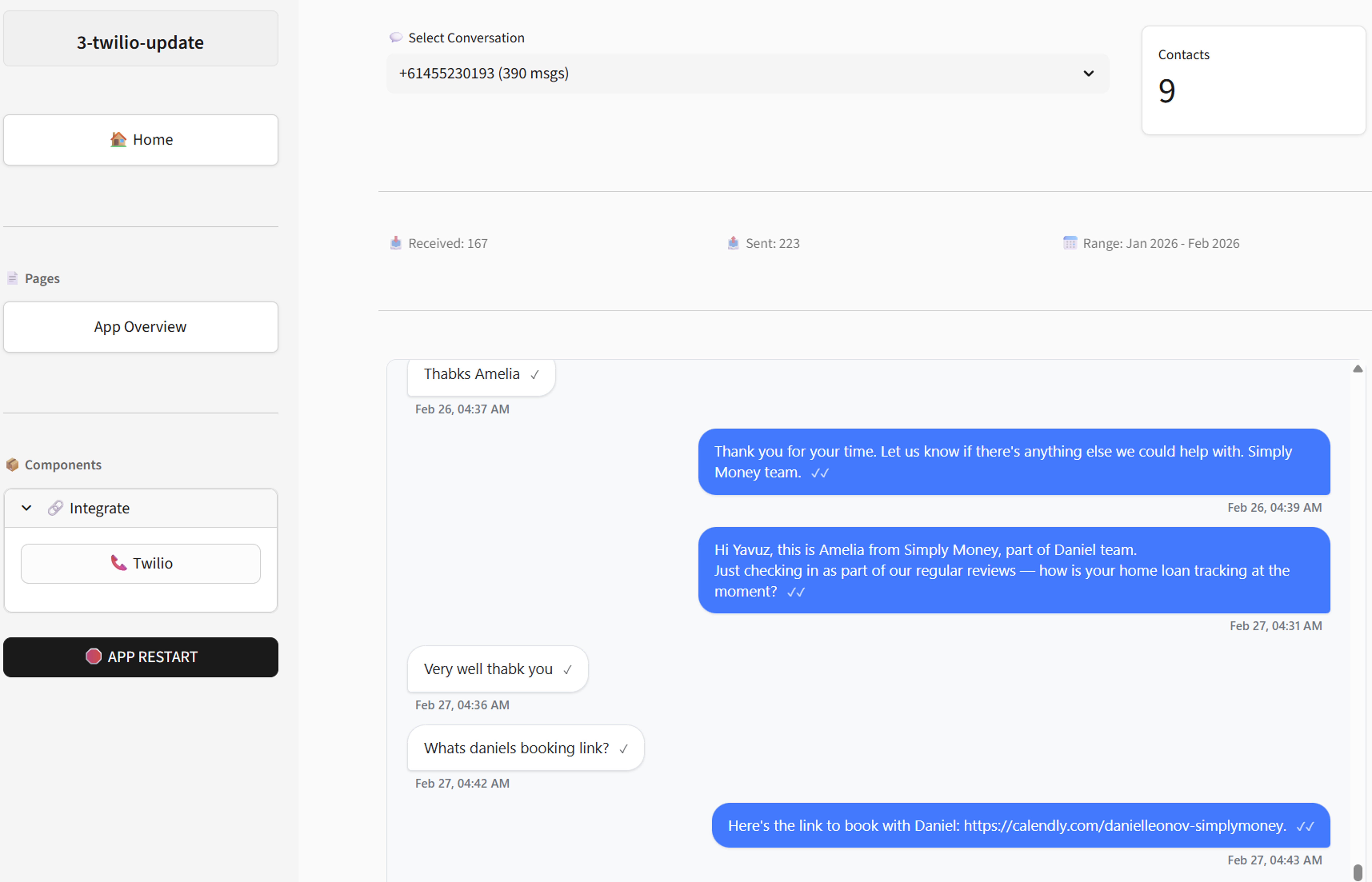 AI Call Centre sample app