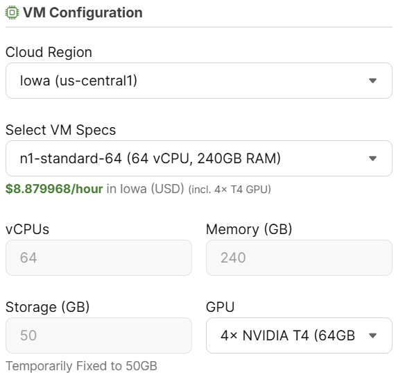 Selecting cloud server