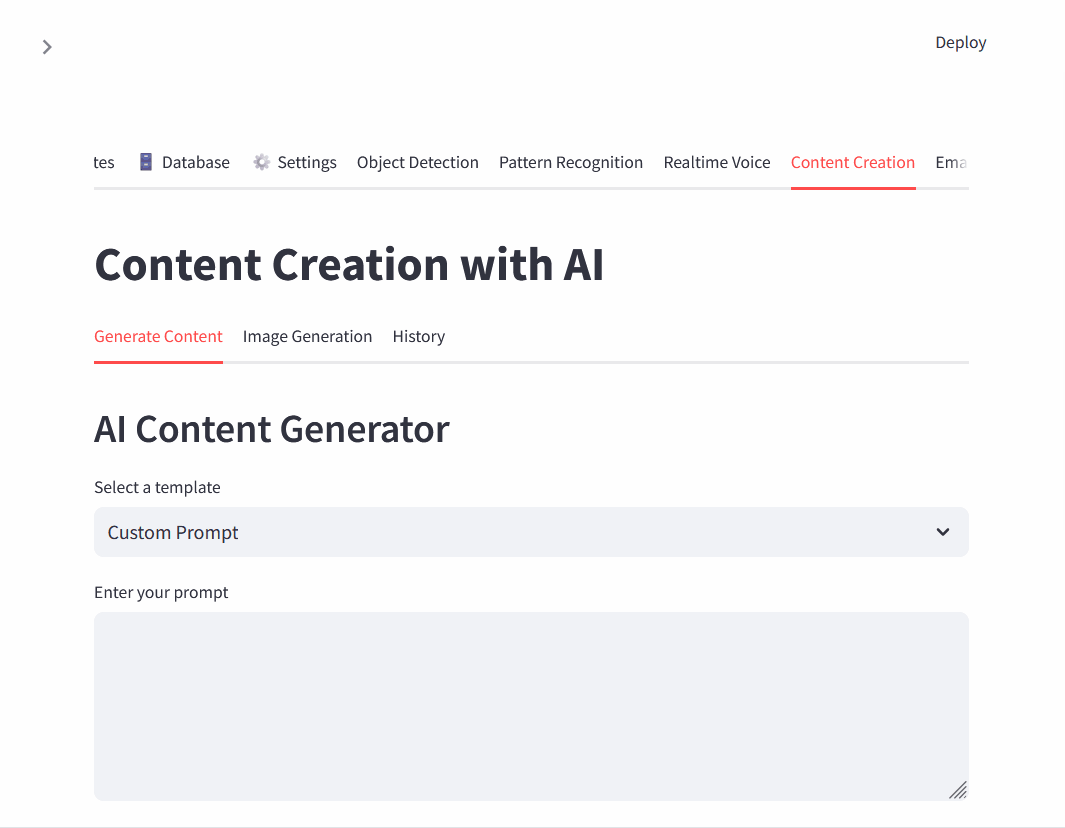 Content Creation